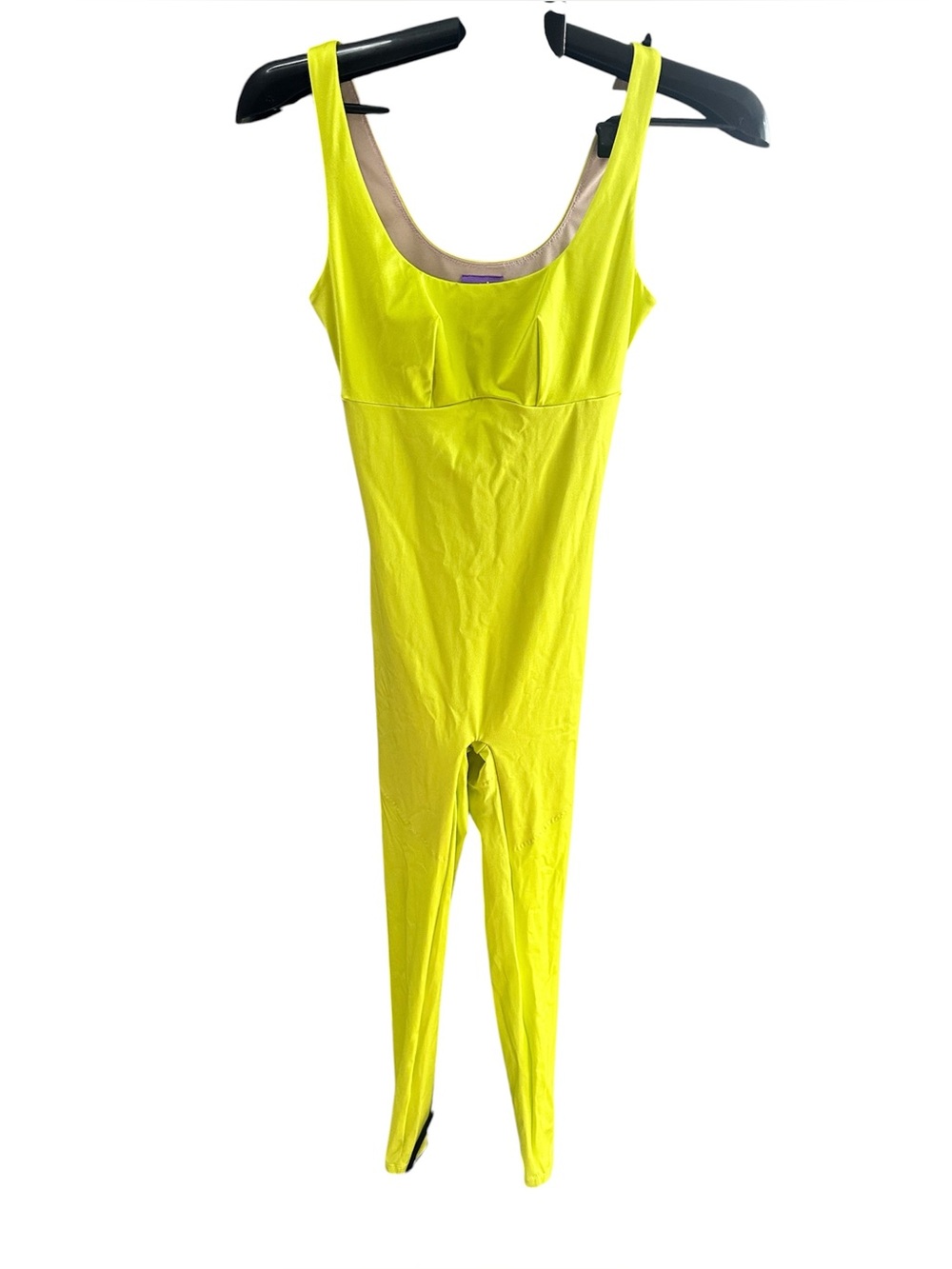 NWT YITTY Headliner Shaping Catsuit Limelight Neon Yellow Green Small CI2252162